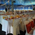 gedeckte Tische im Circus Monti